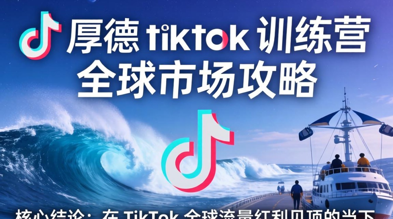 跨境出海厚德TikTok训练营怎么做