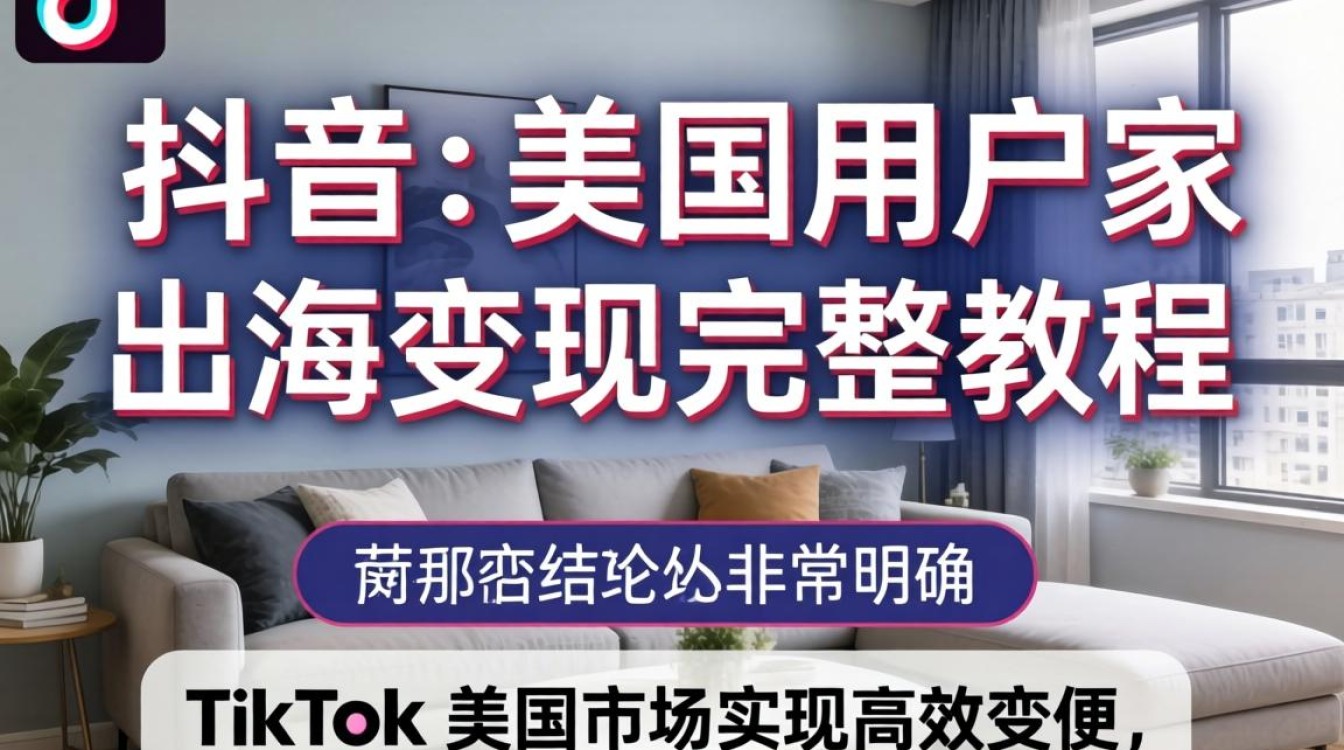 TikTok 美国用户家出海变现完整教程