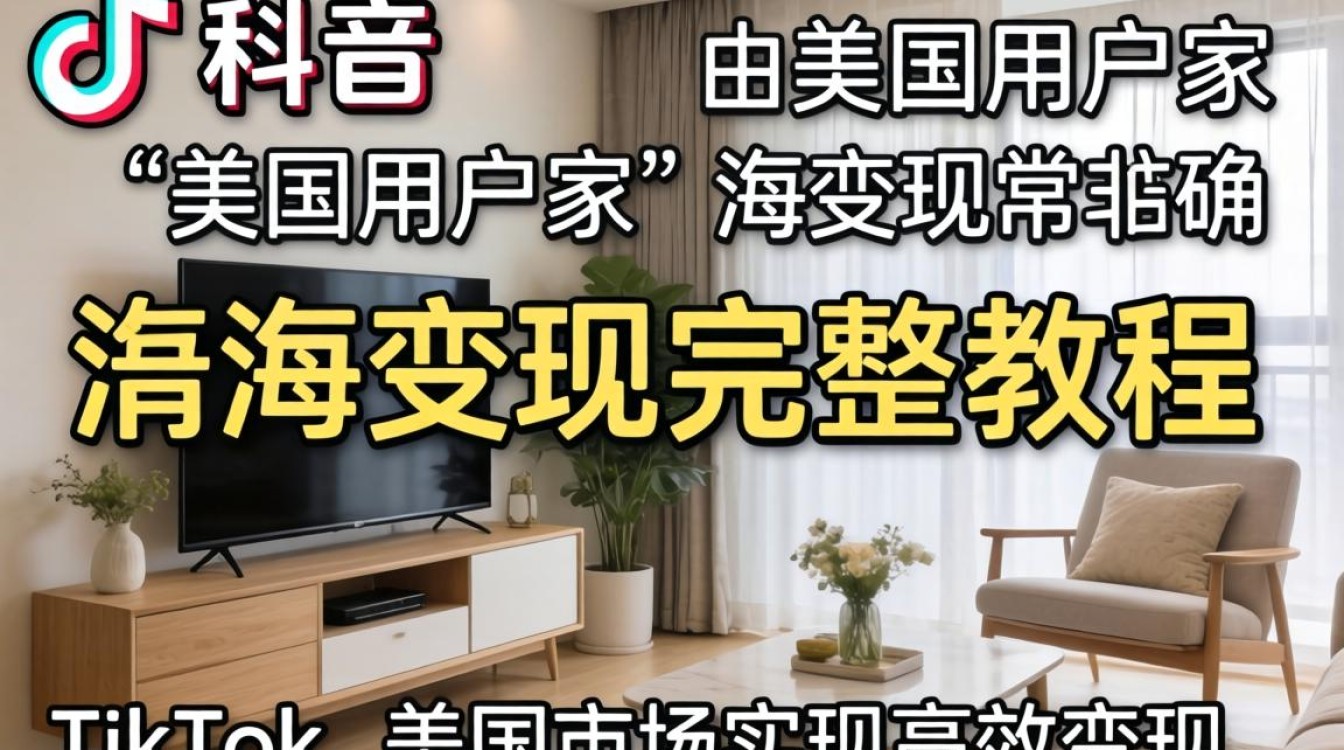 TikTok 美国用户家出海变现完整教程