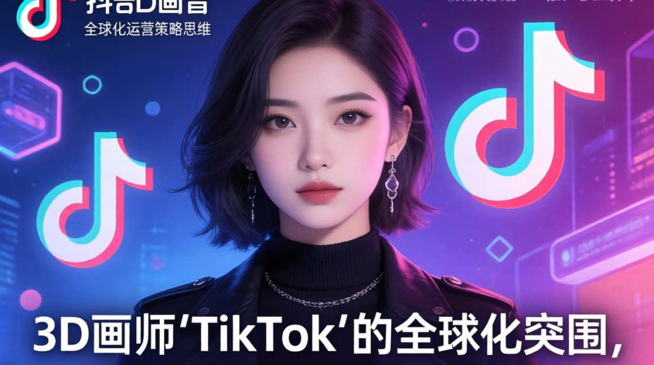 TikTok 3d画师如何全球化运营