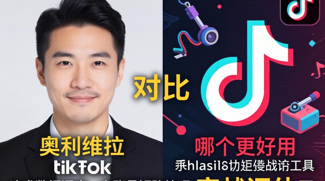 工具对比奥利维拉tiktok哪个更好用