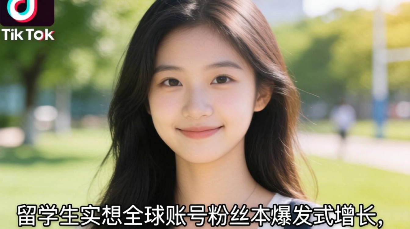 TikTok 女留学生 全球账号粉丝增长秘籍