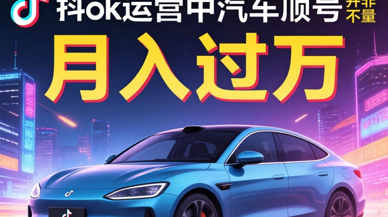 TikTok 汽车带货月入过万技巧