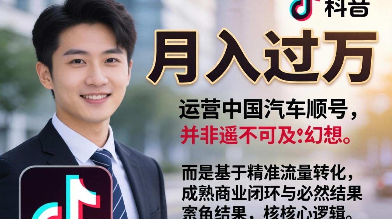 TikTok 汽车带货月入过万技巧