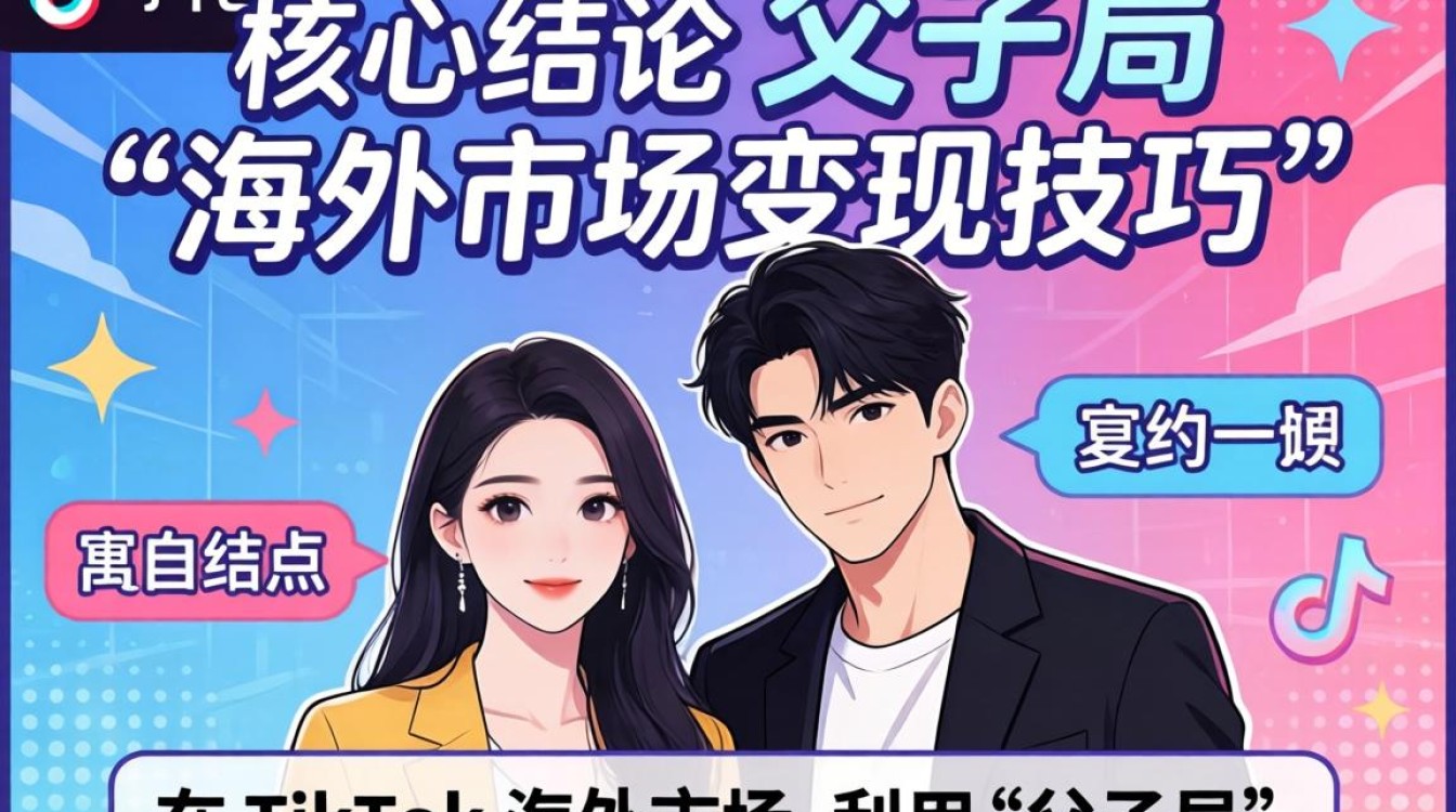 TikTok 上的父子局怎么变现?海外亲子账号如何快速变现赚钱 TikTok 上的父子局怎么变现