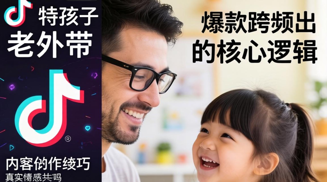 TikTok 老外带孩子内容创作技巧