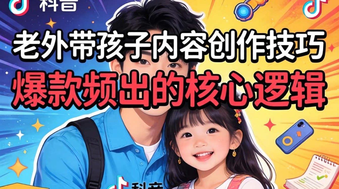 TikTok 老外带孩子内容创作技巧