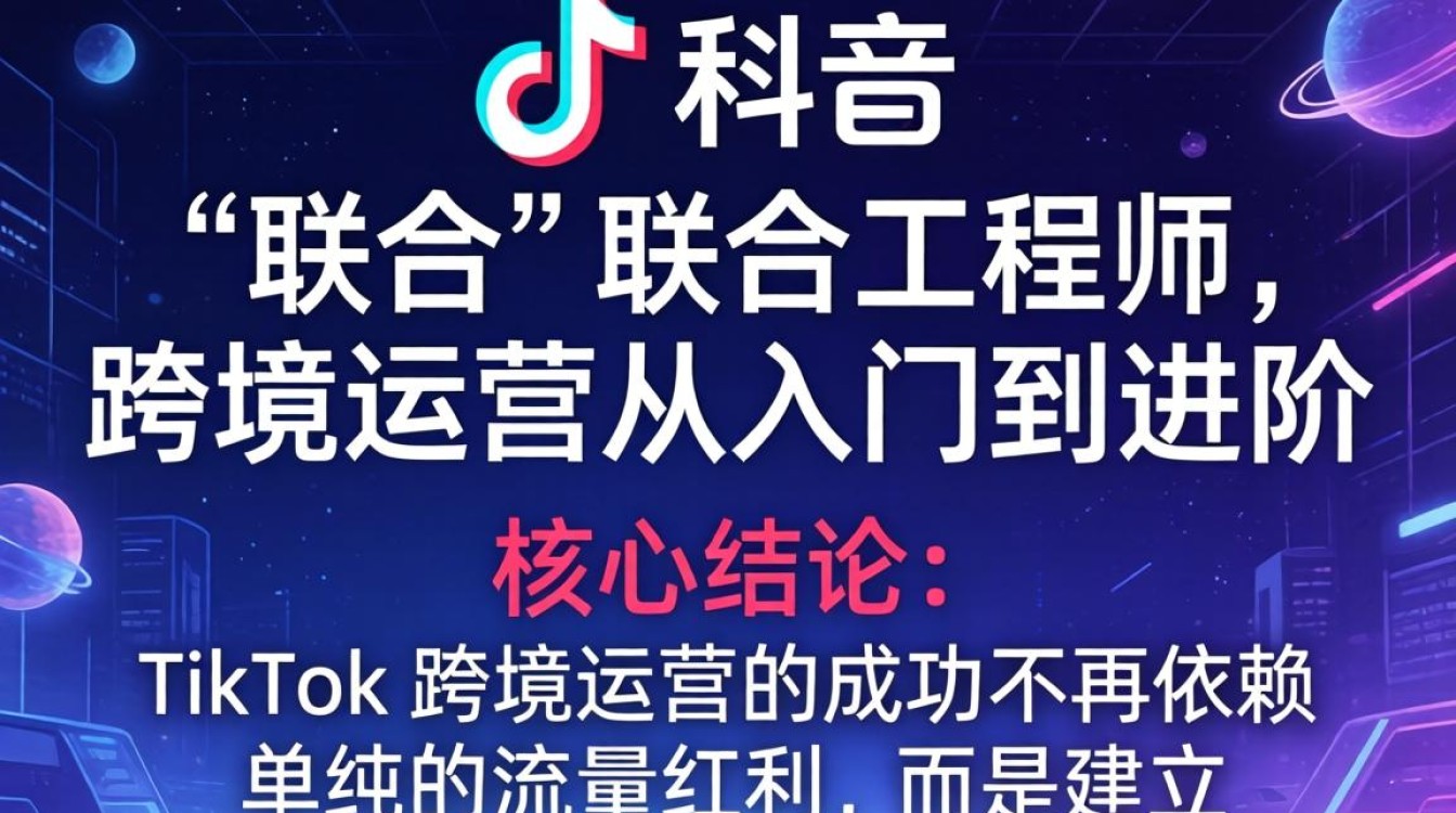 TikTok 联合工程师跨境运营从入门到进阶