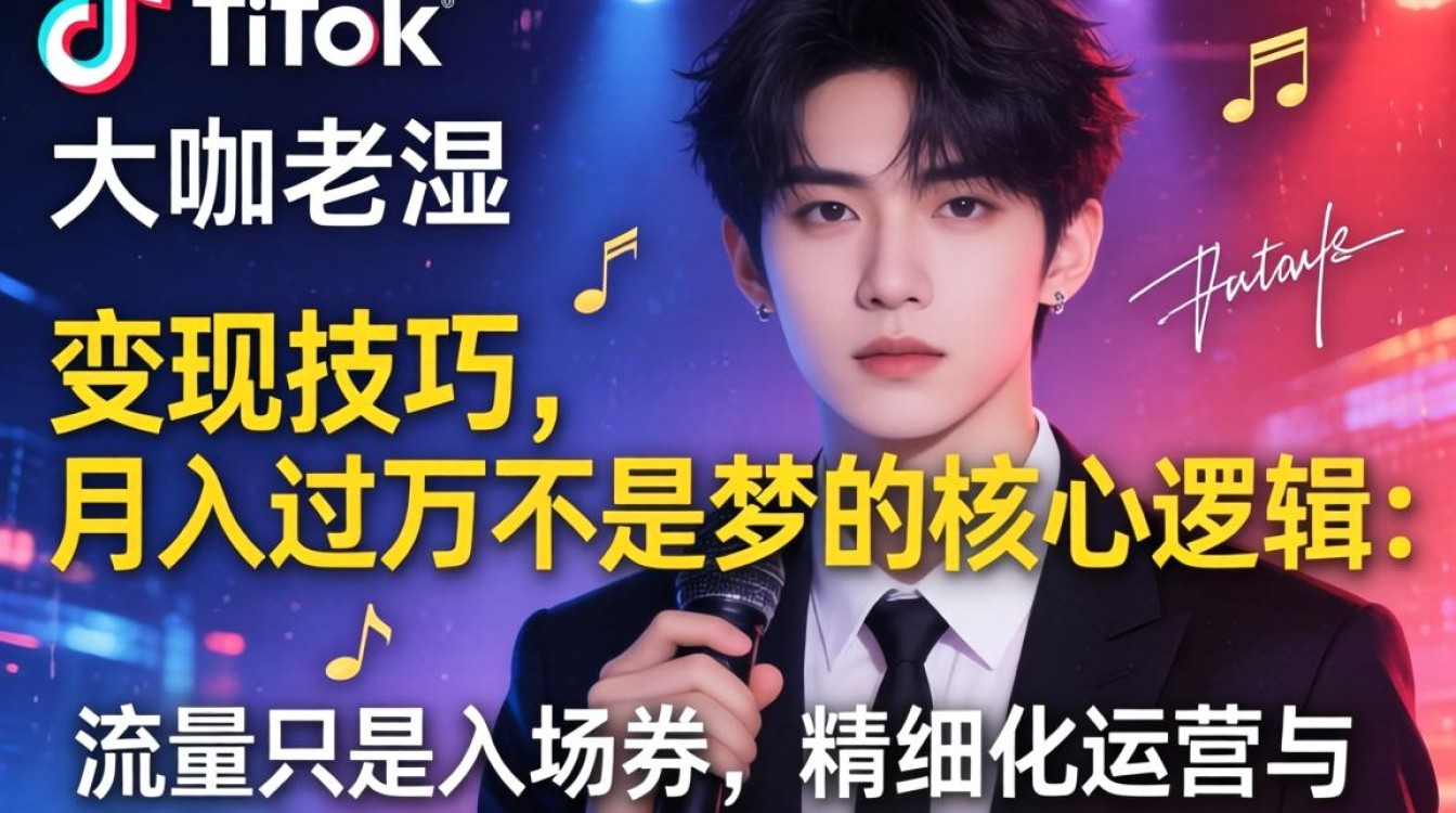 TikTok 大咖老湿变现技巧