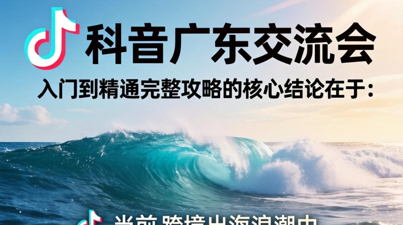 TikTok 广东交流会从入门到精通完整攻略