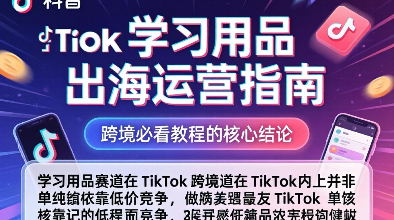 TikTok 学习用品 出海运营指南