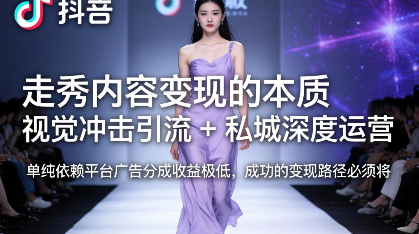tiktok t台走秀变现方法汇总