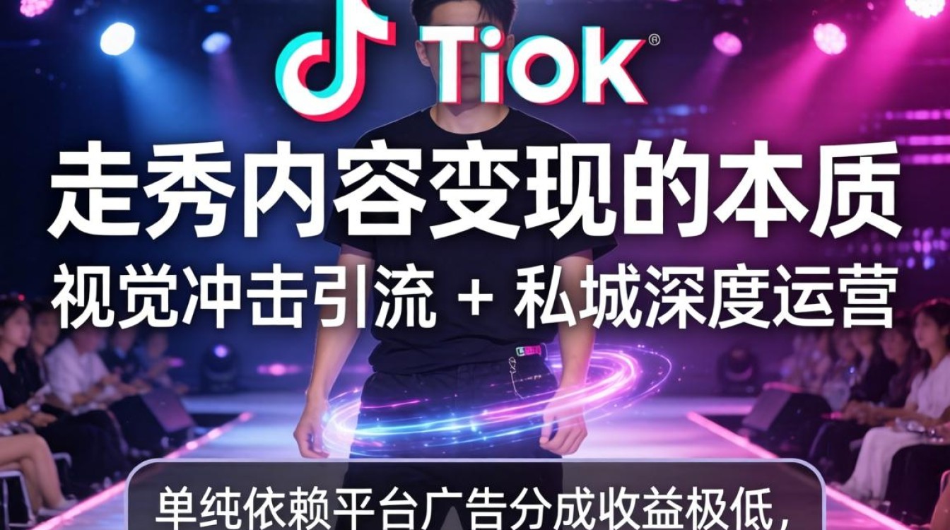tiktok t台走秀变现方法汇总