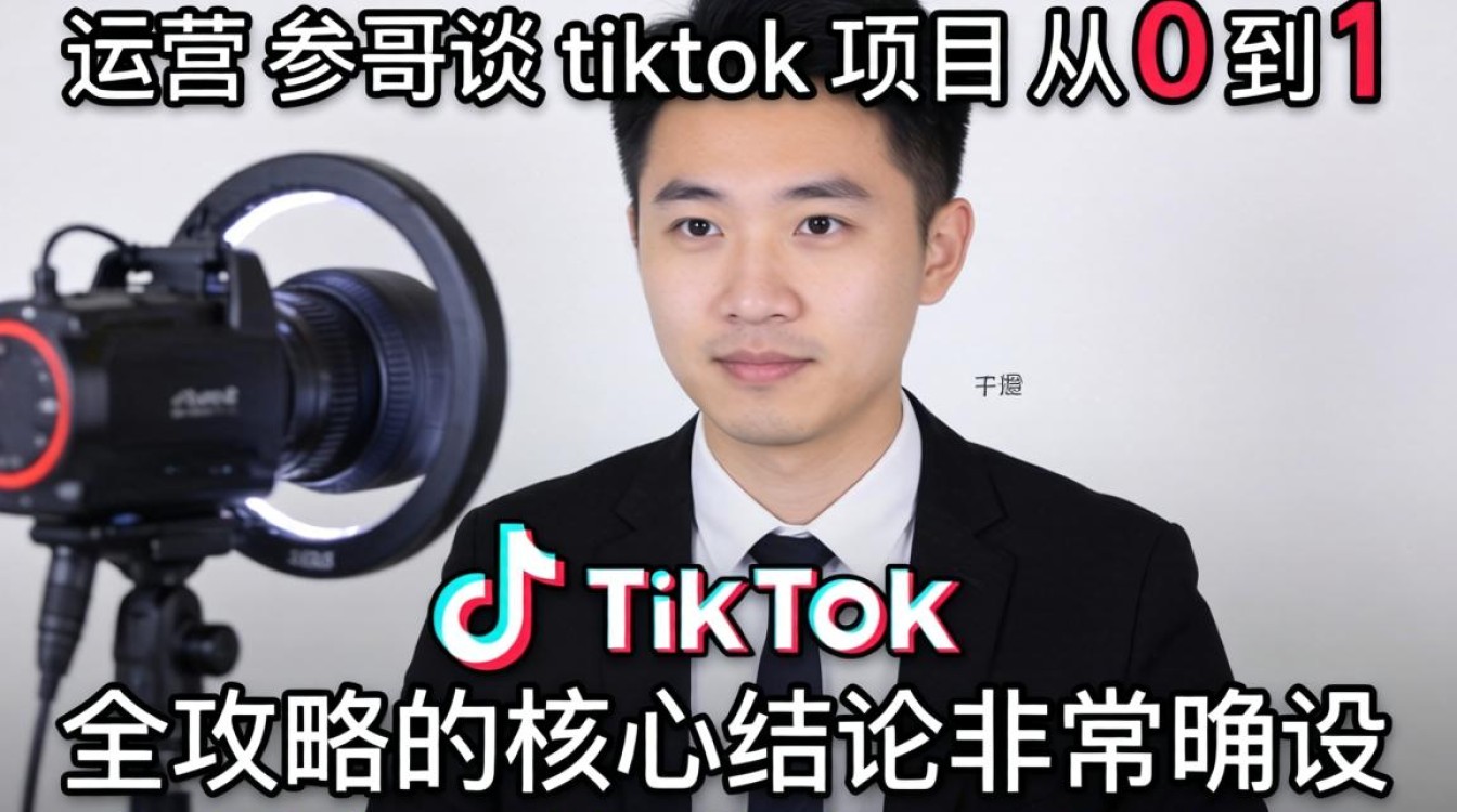 直播运营参哥谈TikTok项目从0到1全攻略