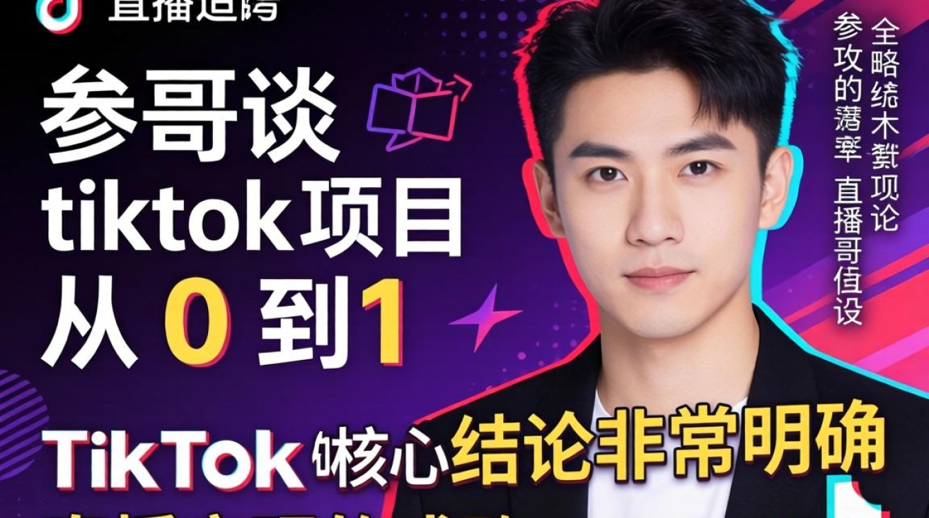 直播运营参哥谈TikTok项目从0到1全攻略