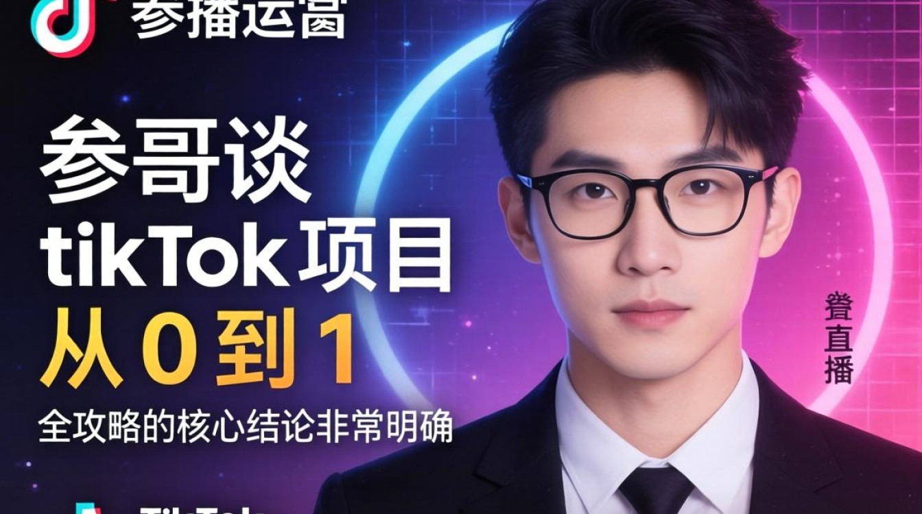 直播运营参哥谈TikTok项目从0到1全攻略