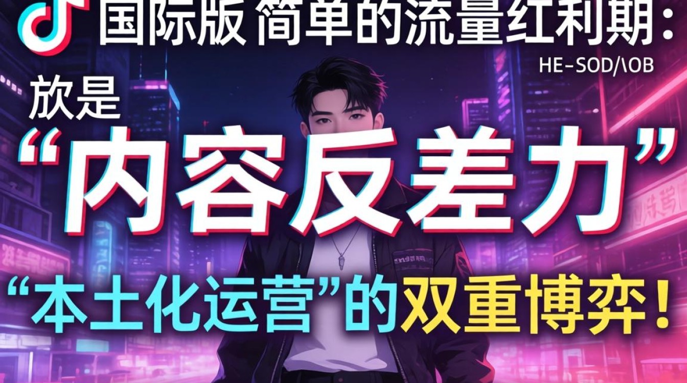TikTok 国际版反差是什么