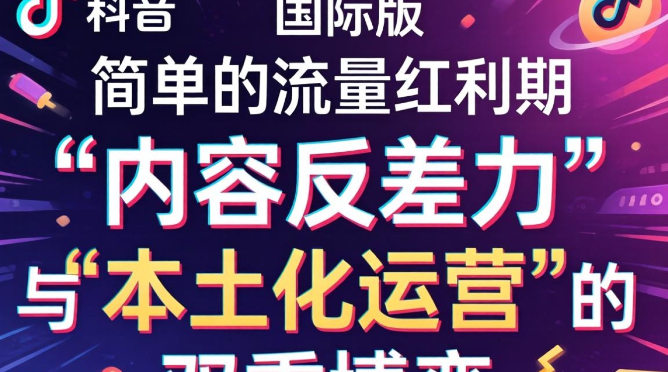 TikTok 国际版反差是什么