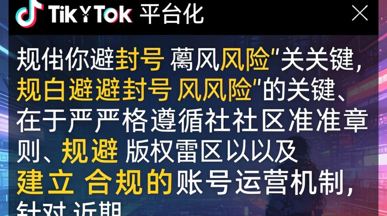 宋雨琦发 TikTok 如何避免违规被封