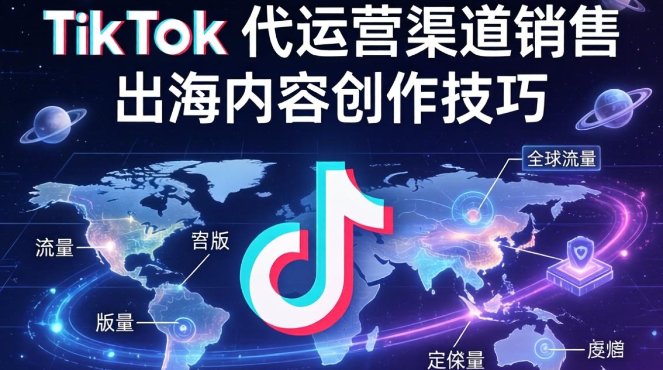TikTok 代运营渠道销售怎么做