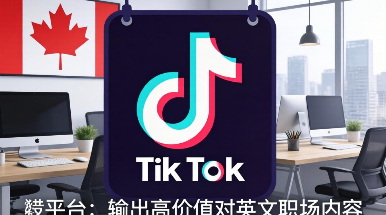 TikTok 加拿大职场英文怎么变现