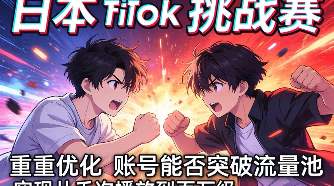权重优化日本 TikTok 挑战赛怎么突破流量池