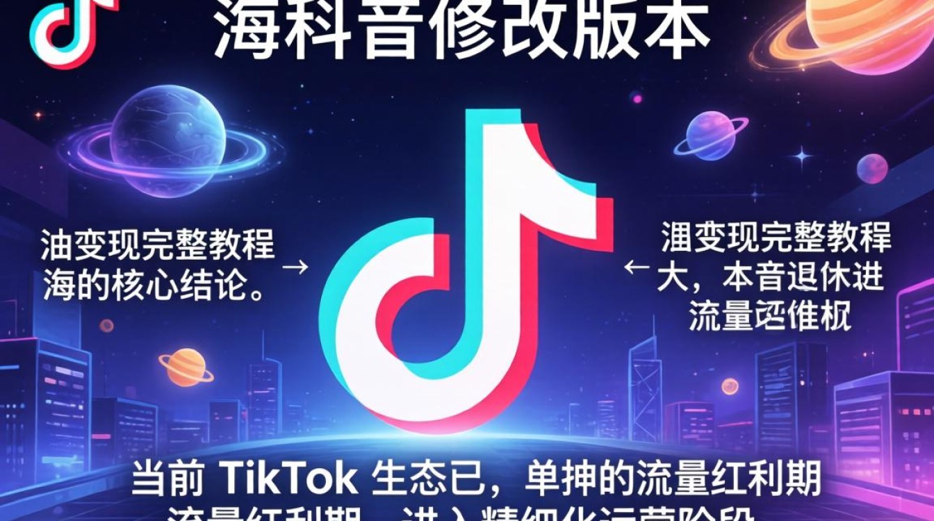 TikTok 修改版本出海变现完整教程