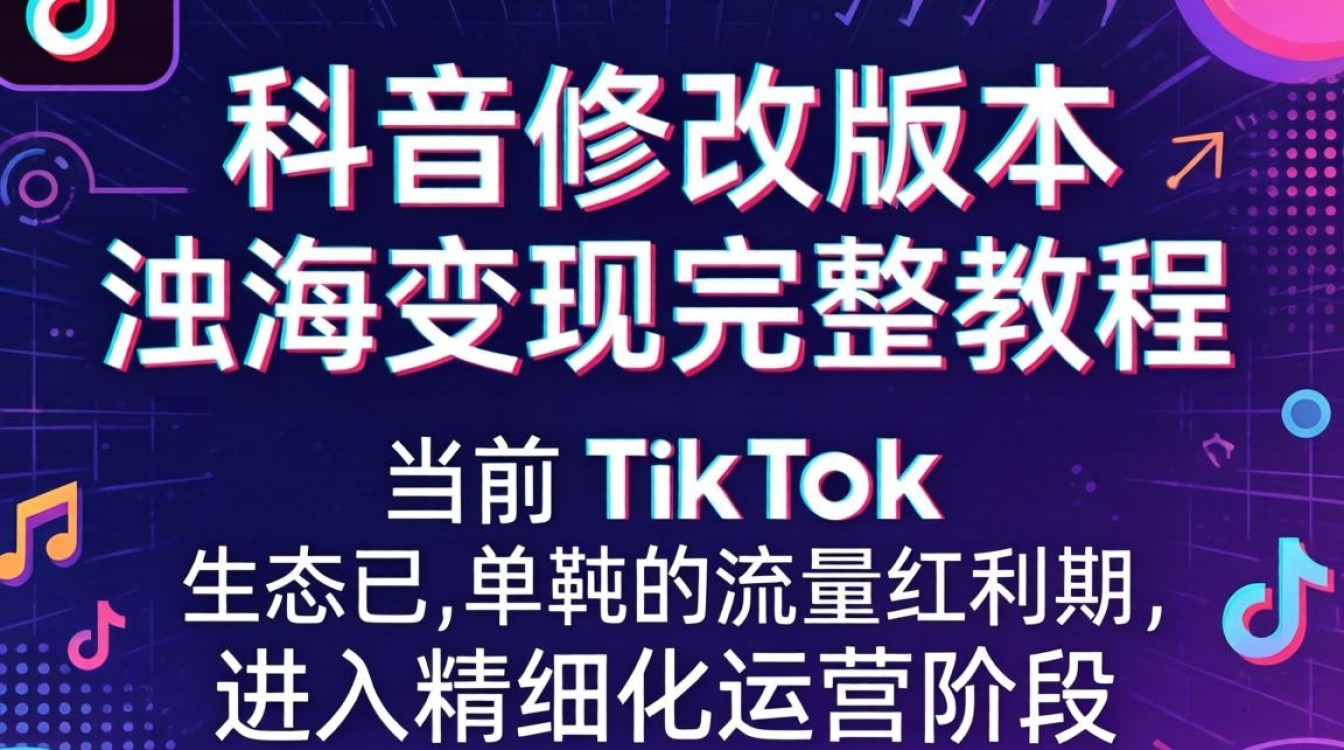 TikTok 修改版本出海变现完整教程