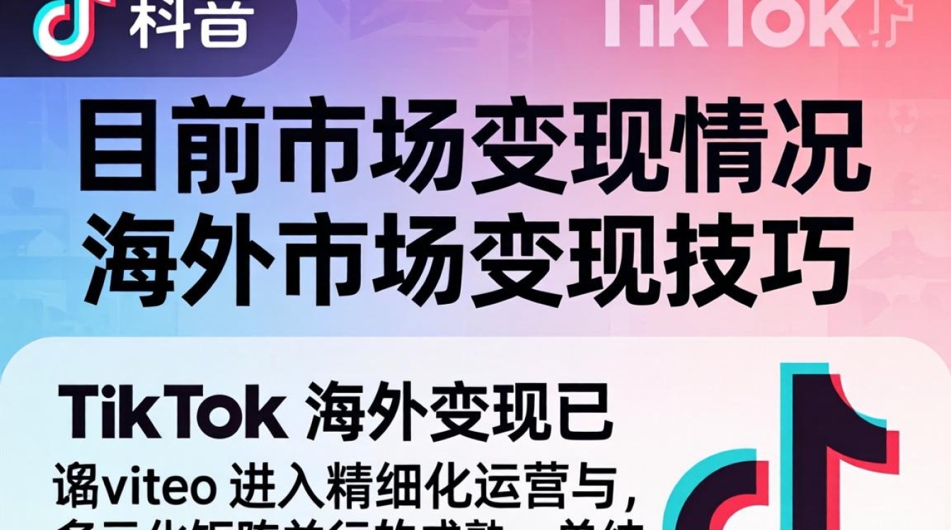 TikTok 目前的变现情况如何