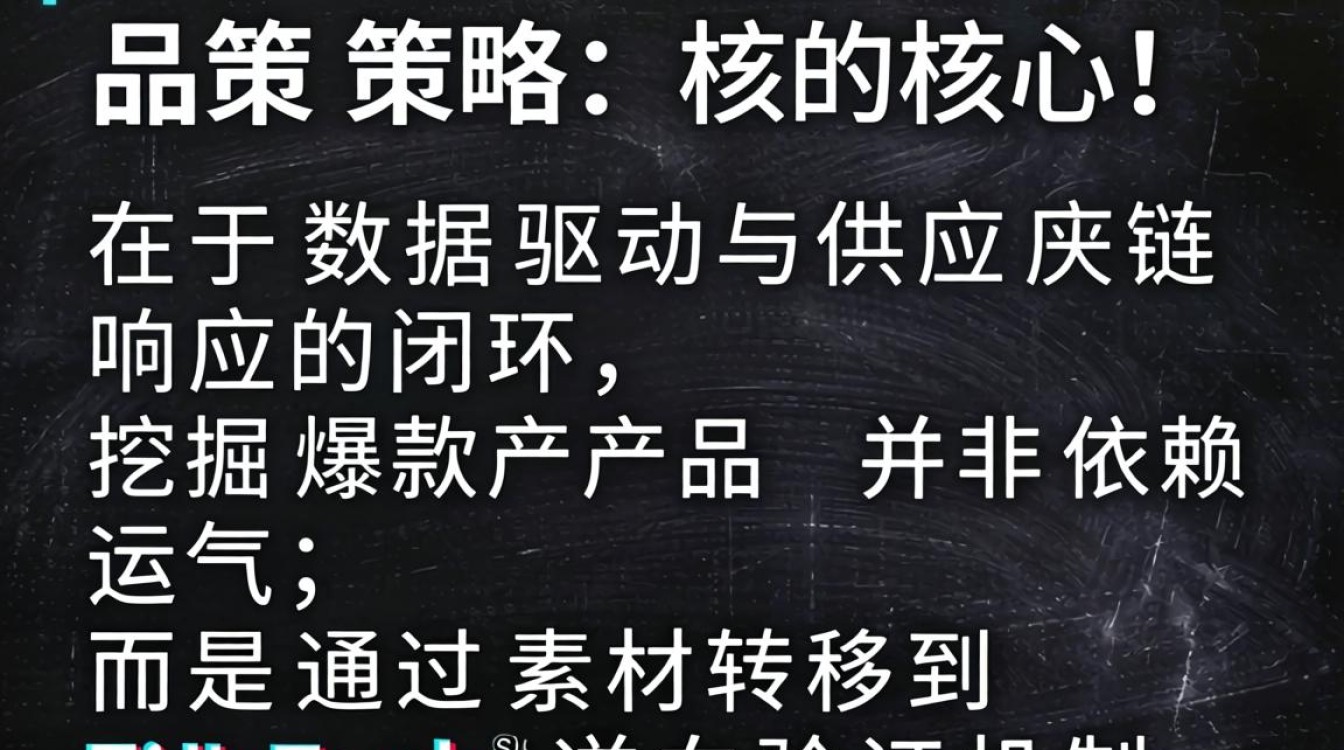 选品策略素材转移到tiktok挖掘爆款产品