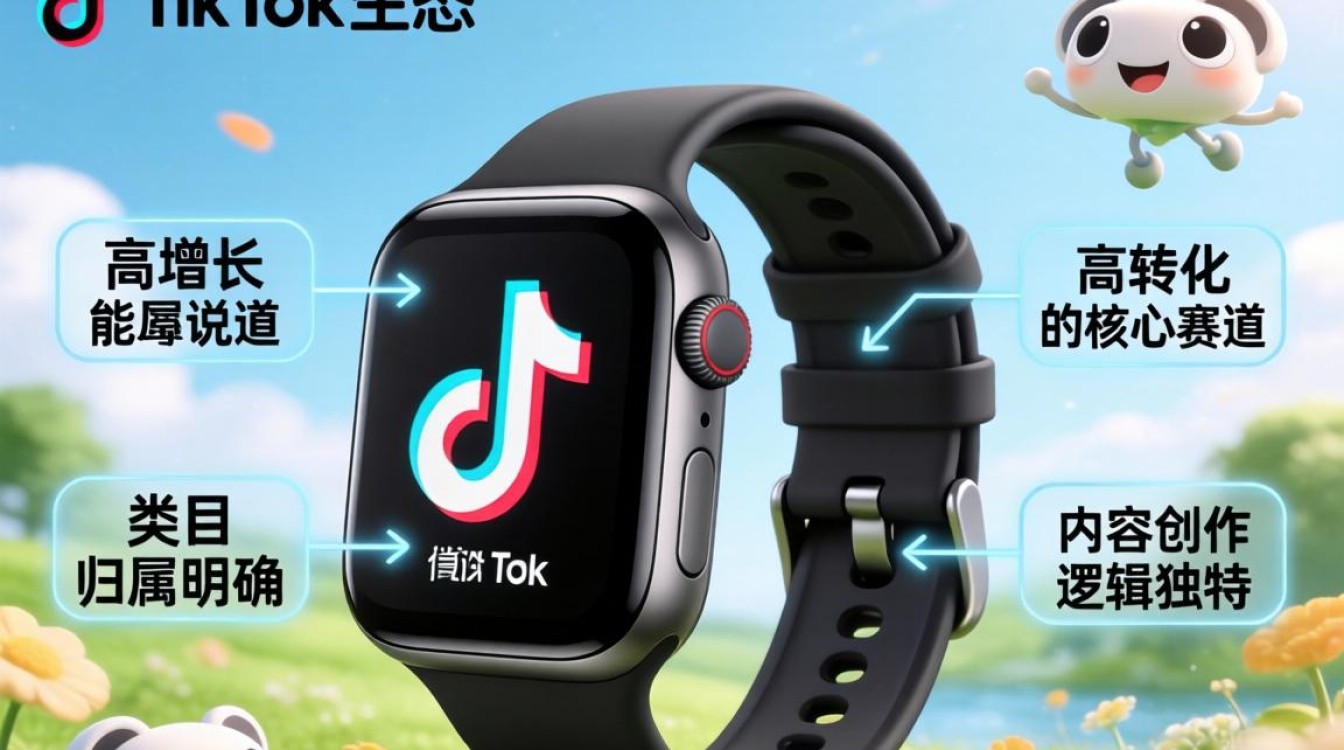 TikTok 手表类目归属及出海内容创作技巧
