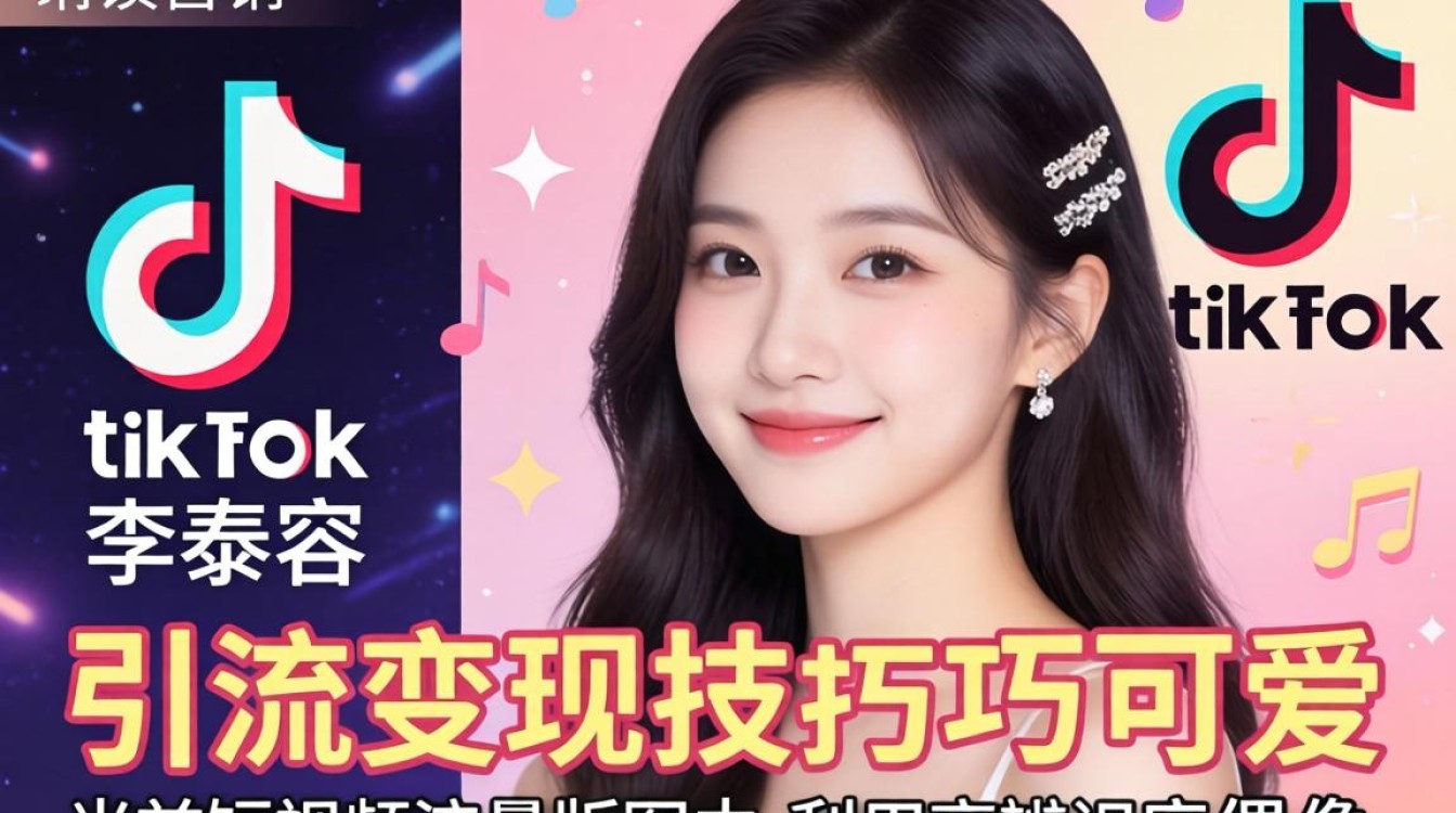 社媒营销李泰容tiktok可爱怎么引流变现