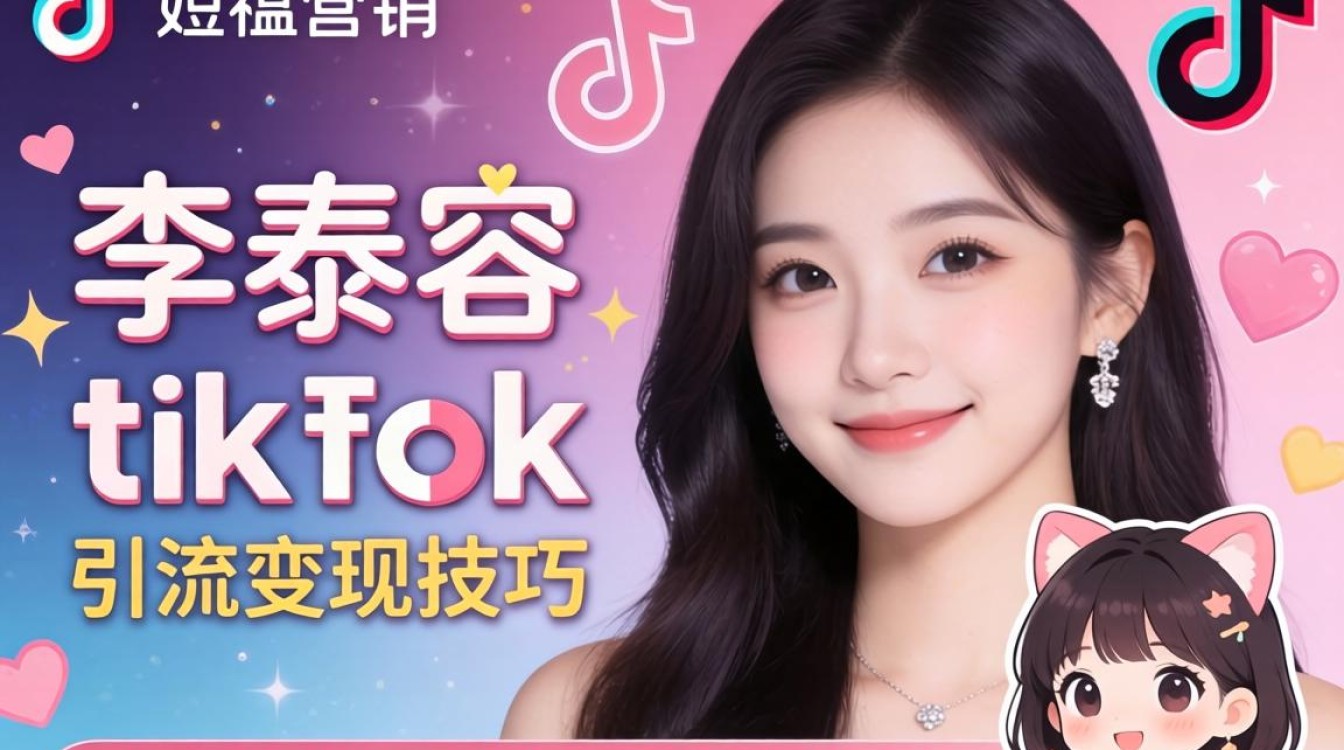 社媒营销李泰容tiktok可爱怎么引流变现