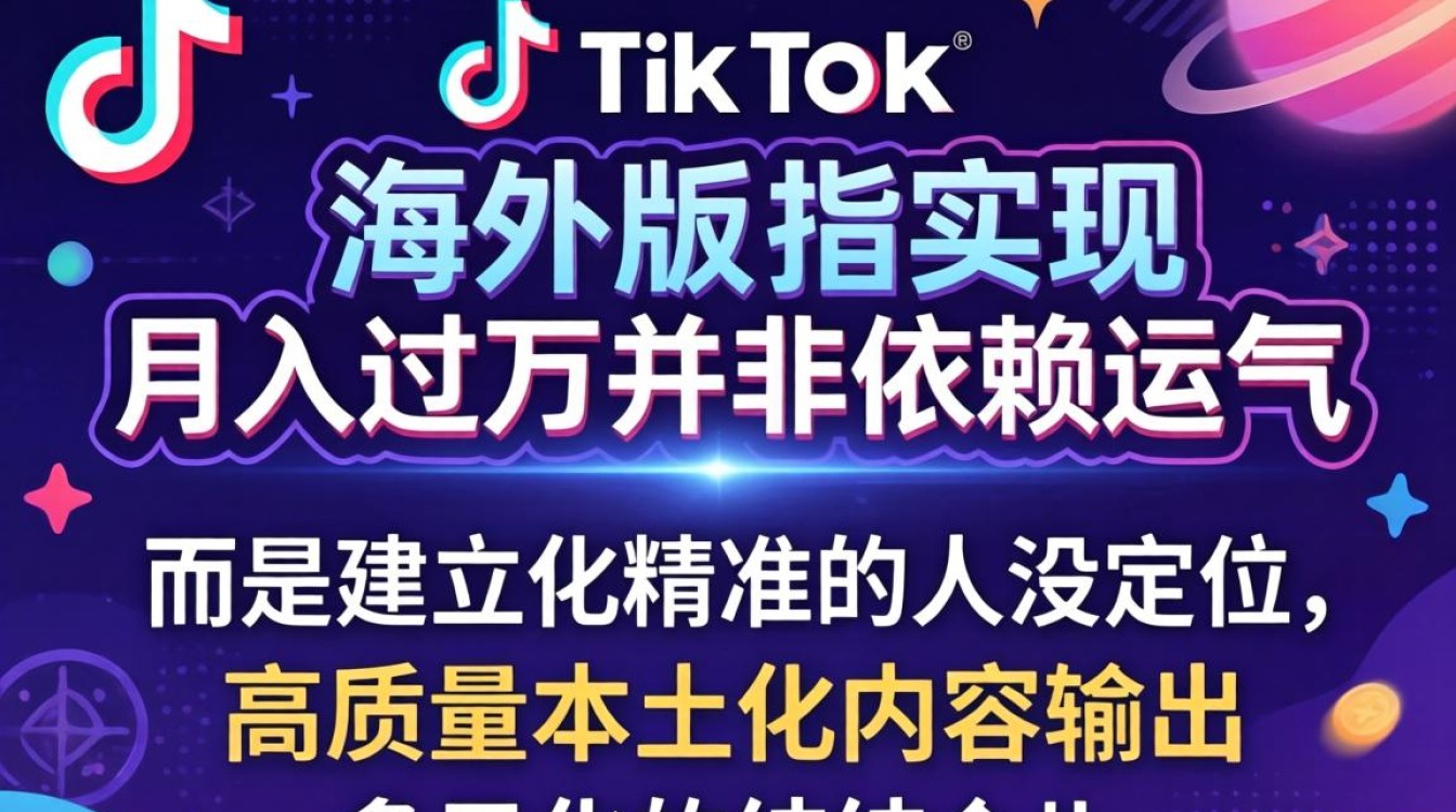 TikTok 海外版 18 变现技巧