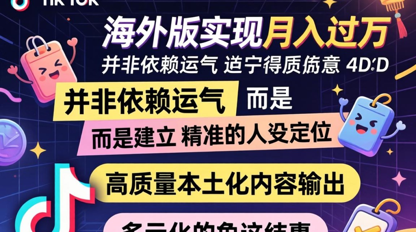 TikTok 海外版 18 变现技巧