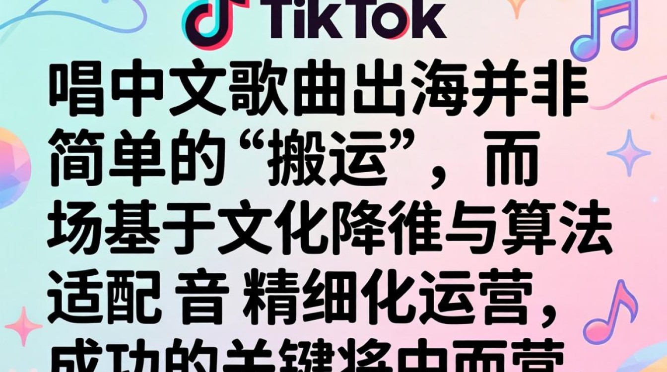 TikTok 唱中文歌曲 出海运营指南