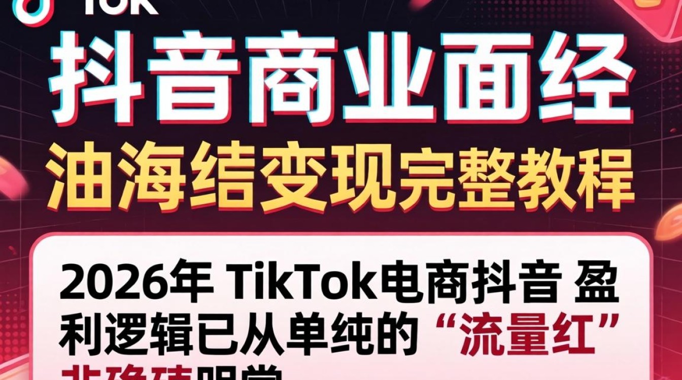 TikTok 电商面经 出海变现完整教程