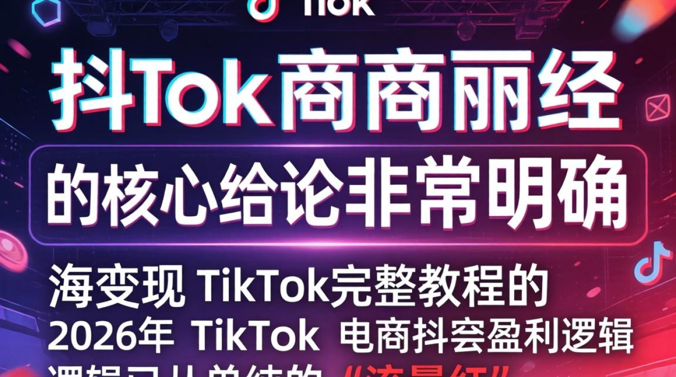 TikTok 电商面经 出海变现完整教程