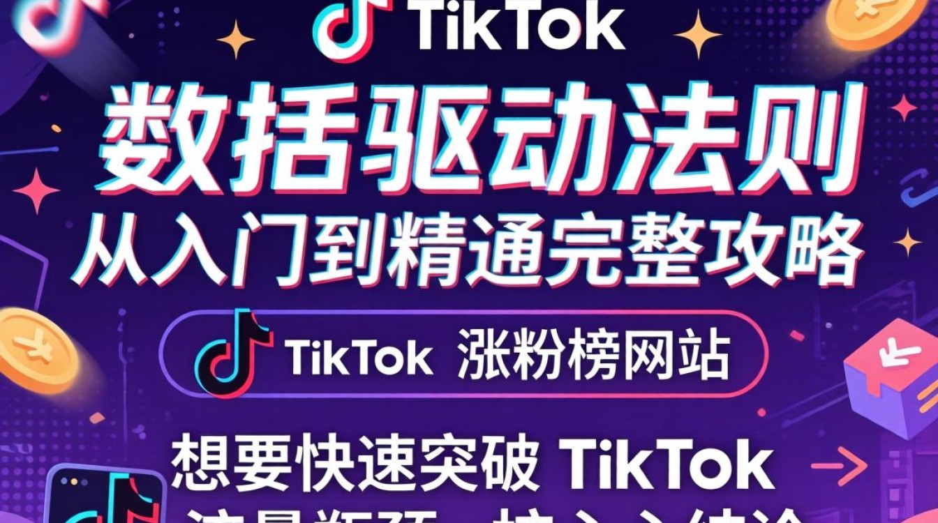 TikTok 涨粉榜网站从入门到精通完整攻略