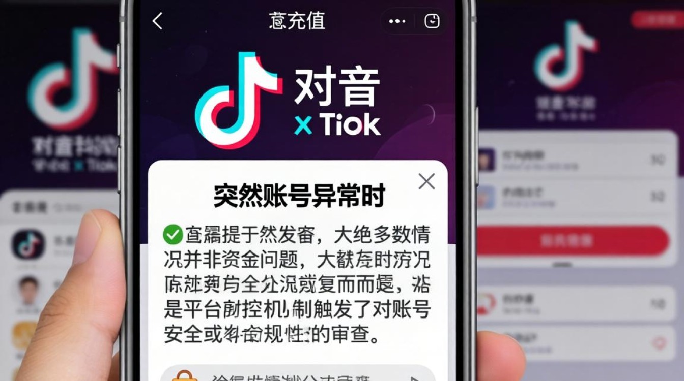 TikTok 充值显示账号异常怎么办