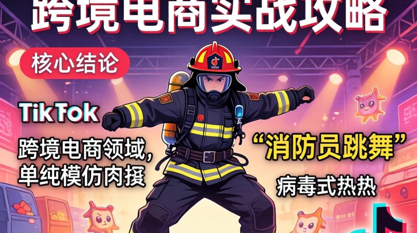 TikTok 消防员跳舞 跨境电商实战攻略
