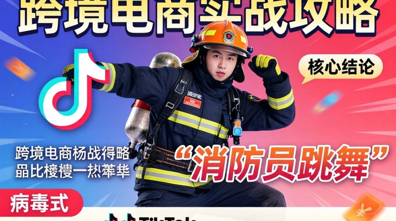 TikTok 消防员跳舞 跨境电商实战攻略
