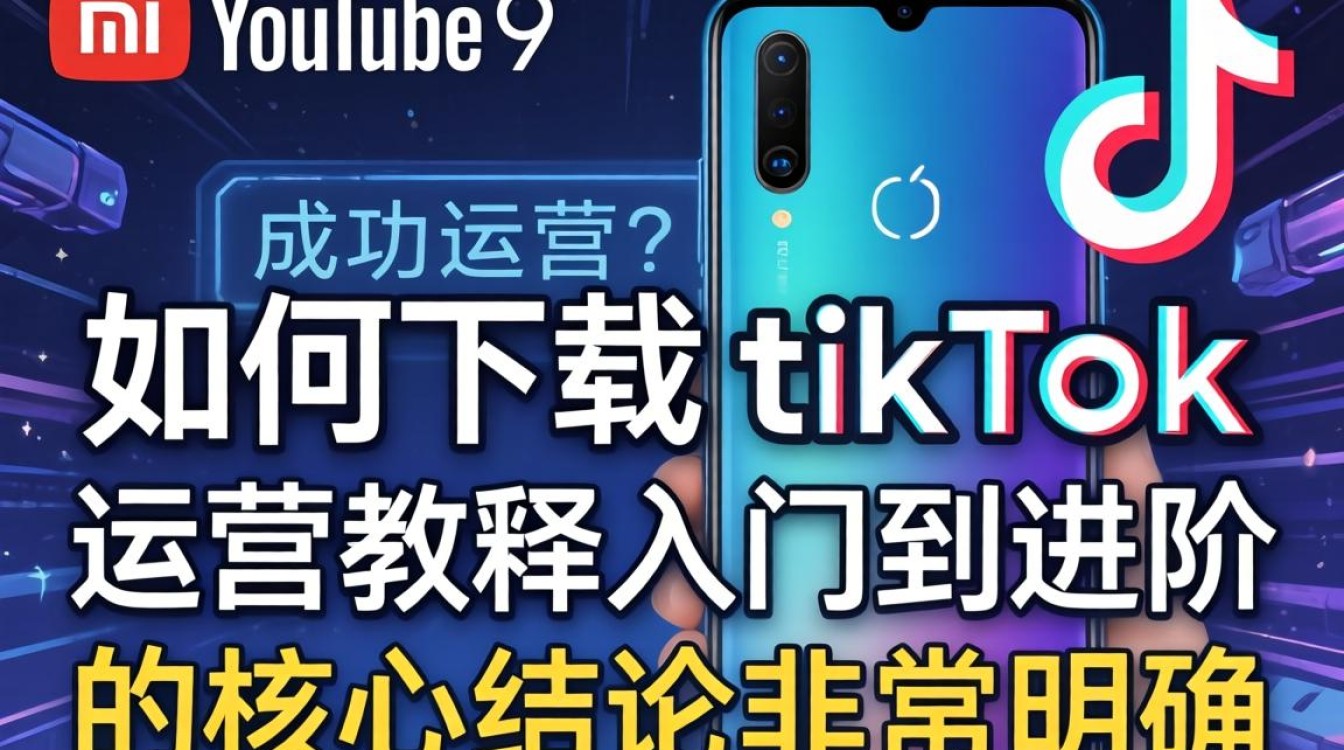 YouTube 小米 9 如何下载 tiktok