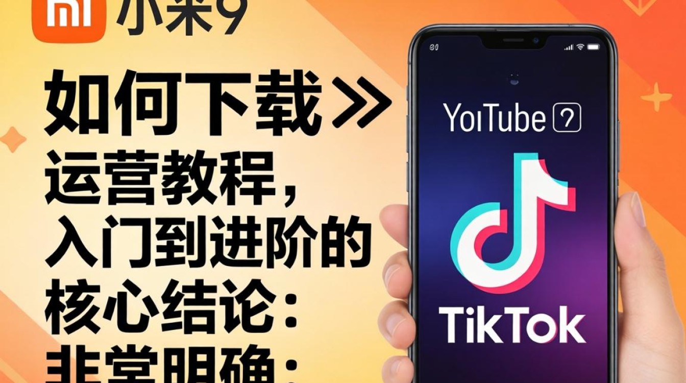 YouTube 小米 9 如何下载 tiktok
