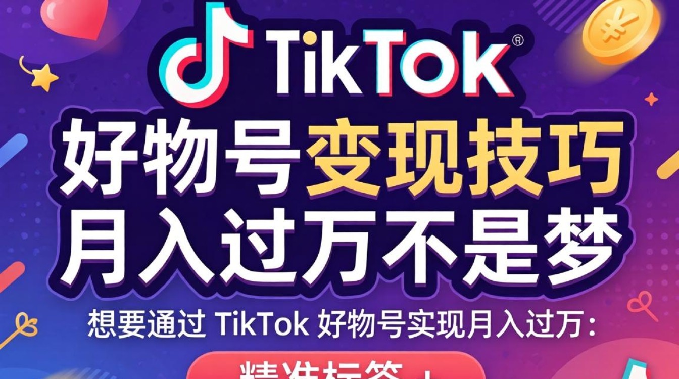 TikTok 好物号标签如何变现