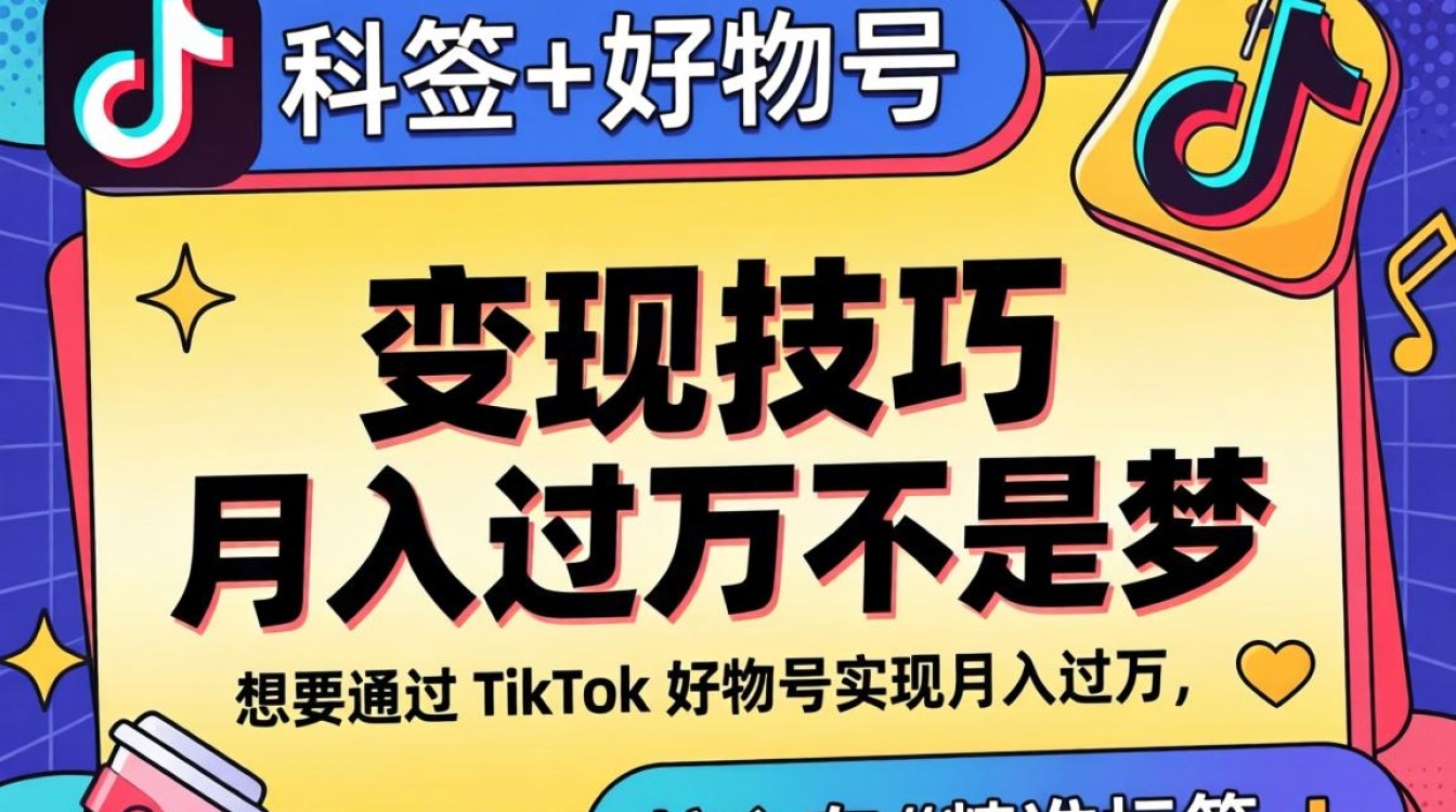 TikTok 好物号标签如何变现