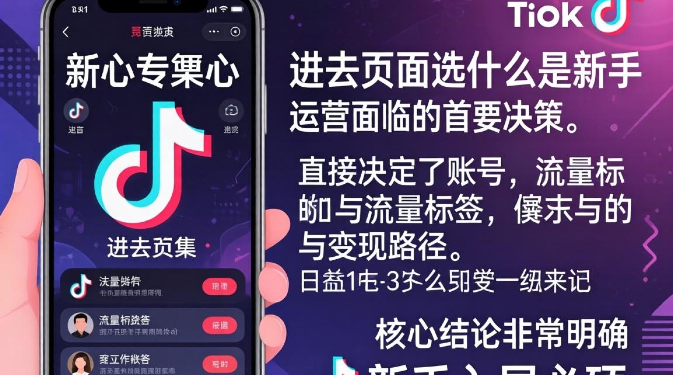 TikTok 进去页面选什么
