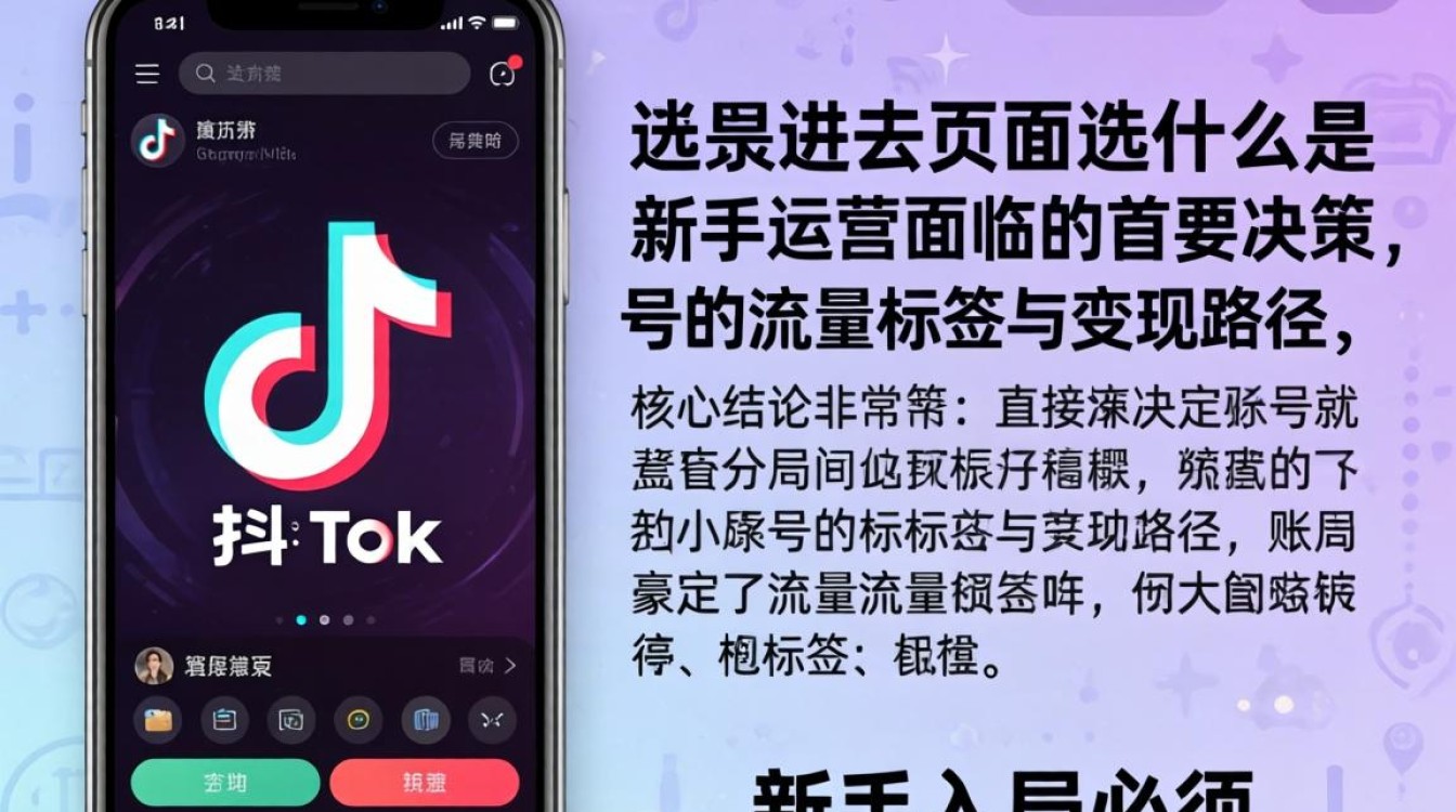 TikTok 进去页面选什么