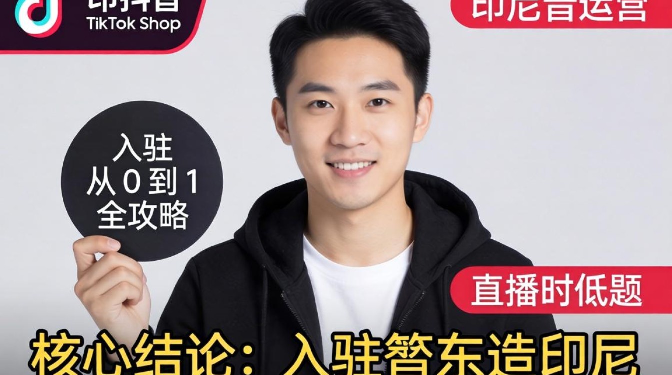 直播运营印尼TikTok Shop入驻从0到1全攻略