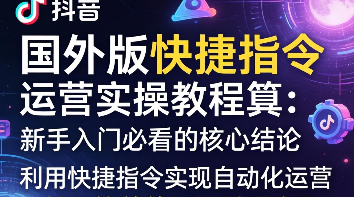 TikTok 国外版快捷指令怎么设置?TikTok 快捷指令运营实操教程 TikTok 国外版快捷指令怎么设置